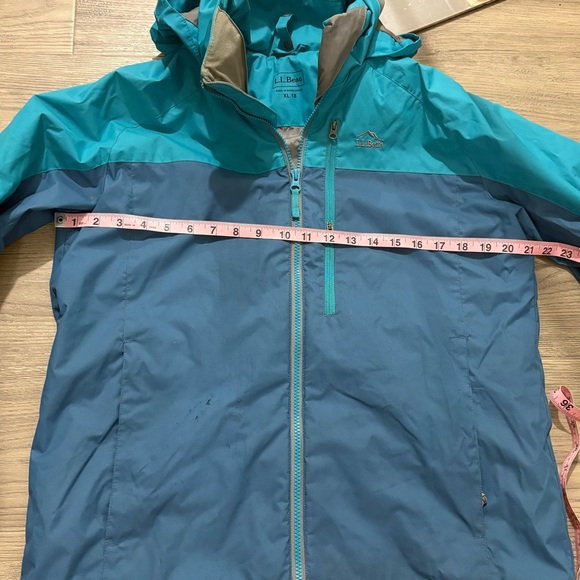 L.L. BEAN TEK Youth Hooded Insulated Winter Ski Snowboarding Jacket Size XL 18 - Picture 9 of 14